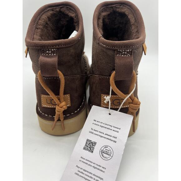 UGG Campfire Crafted Regenerate Boot Burnt Cedar 1144017 Size M7/W8 New - Picture 8 of 12